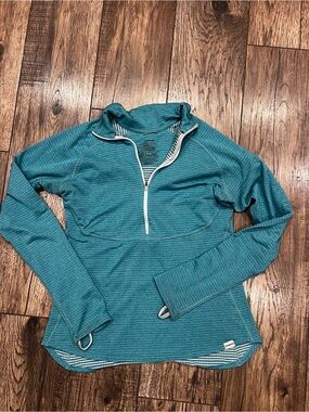 Patagonia Teal Half Zip Pullover